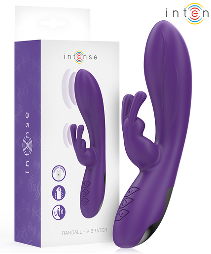 INTENSE - RANDALL RABBIT VIBRATOR 10 VIBRATIONS PURPLE INTENSE - RANDALL RABBIT VIBRATOR 10 VIBRATIONS PURPLE