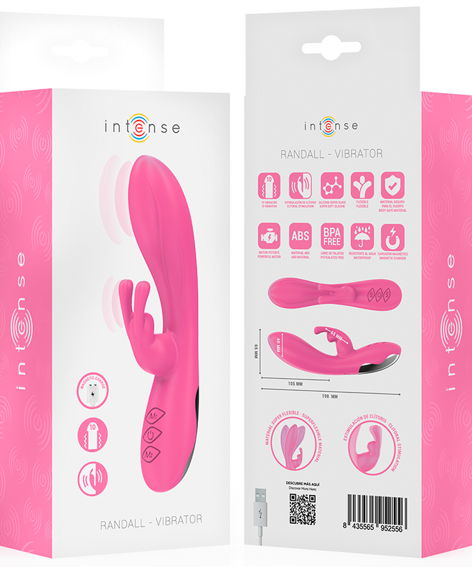 INTENSE - RANDALL RABBIT VIBRATOR 10 VIBRATIONS PINK