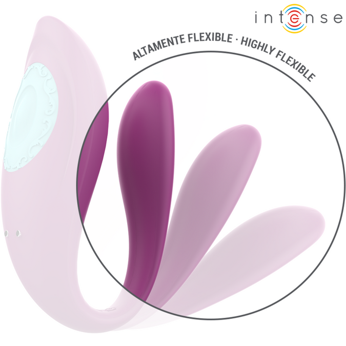 INTENSE - ANNIE U-VORMIGE VIBRATOR EN STIMULATOR PAARS AFSTANDSBEDIENING