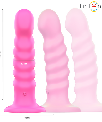 INTENSE - CINDY VIBRATOR SIZE L SPIRAL DESIGN 10 VIBRATIONS PINK REMOTE CONTROL INTENSE - CINDY VIBRATOR SIZE L SPIRAL DESIGN 10 VIBRATIONS PINK REMOTE CONTROL