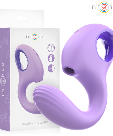 INTENSE - BAXTER VIBRATOR & STIMULATOR VIOLET INTENSE - BAXTER VIBRATOR & STIMULATOR VIOLET
