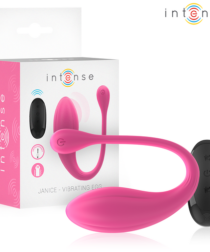 INTENSE - JANICE U VIBRATOR DOUBLE STIMULATION 10 VIBRATIONS PINK REMOTE CONTROL INTENSE - JANICE U VIBRATOR DOUBLE STIMULATION 10 VIBRATIONS PINK REMOTE CONTROL