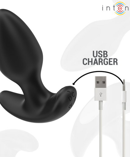 INTENSE - JOEY ANAL PLUG 10 VIBRATIONS BLACK REMOTE CONTROL INTENSE - JOEY ANAL PLUG 10 VIBRATIONS BLACK REMOTE CONTROL