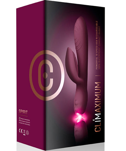 CLIMAXIMUM - SPIRIT RABBIT VIBRATOR WITH LED LIGHTS CLIMAXIMUM - SPIRIT RABBIT VIBRATOR WITH LED LIGHTS