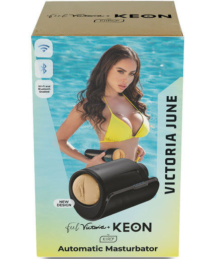 KIIROO - KEON WIFI COMBO VICTORIA JUNE AUTOMATIC MASTURBATOR + FEEL STROKER KIIROO - KEON WIFI COMBO VICTORIA JUNE AUTOMATIC MASTURBATOR + FEEL STROKER