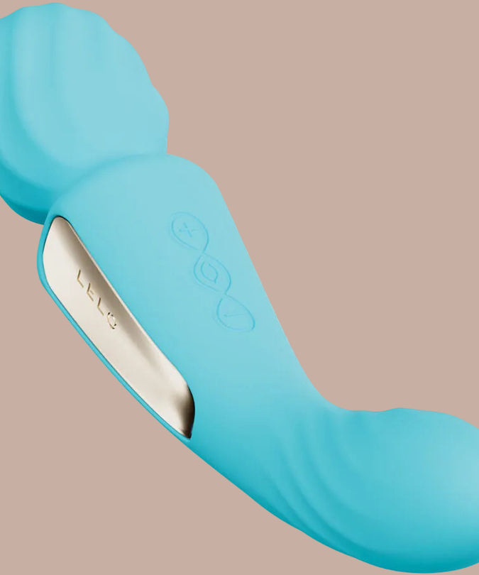LELO – SWITCH WANDA Double Stimulation Vibrator – Aqua