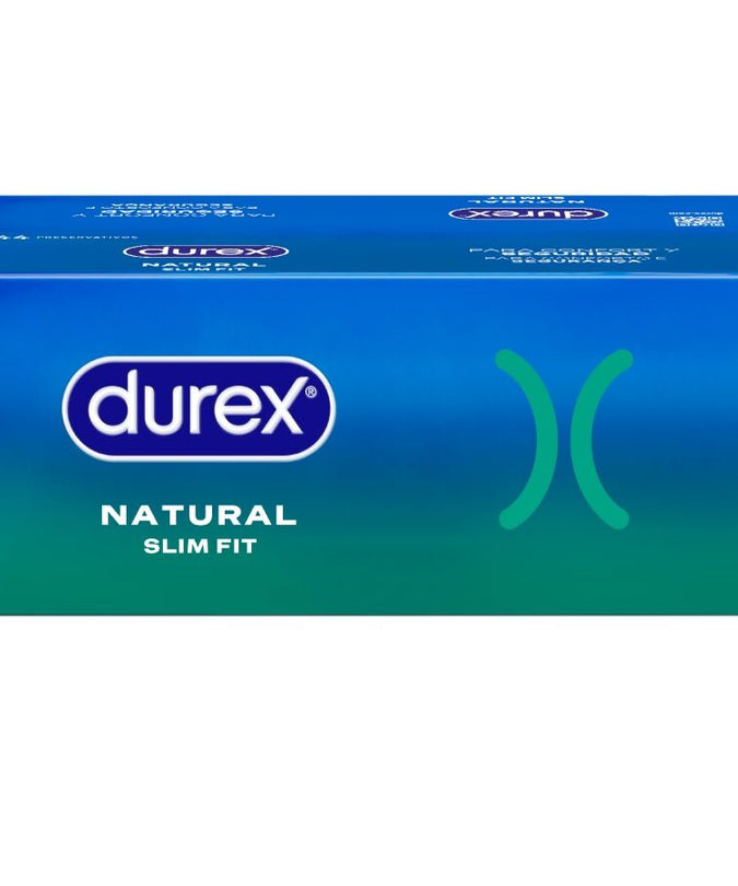 DUREX - NATUURLIJKE SLANKE PASVORM BASIC 144 STUKS