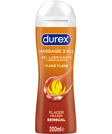 DUREX - YLANG YLANG SENSUAL MASSAGE LUBRICANT GEL 200 ML DUREX - YLANG YLANG SENSUAL MASSAGE LUBRICANT GEL 200 ML