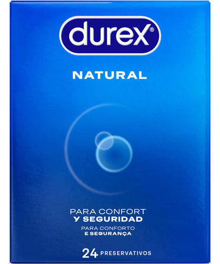DUREX - NATURAL CONDOMS 24 UNITS DUREX - NATURAL CONDOMS 24 UNITS