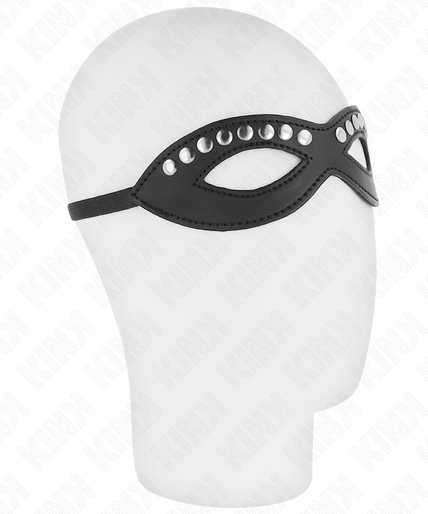 KINK - EYE MASK WITH MINI RIVETS MODEL 1 20.5 x 5.5 CM KINK - EYE MASK WITH MINI RIVETS MODEL 1 20.5 x 5.5 CM
