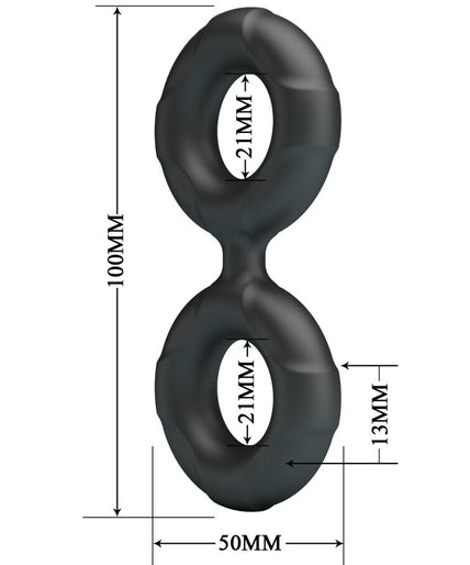 CRAZY BULL - RADWAN DOUBLE SILICONE RING MODEL 19 CRAZY BULL - RADWAN DOUBLE SILICONE RING MODEL 19
