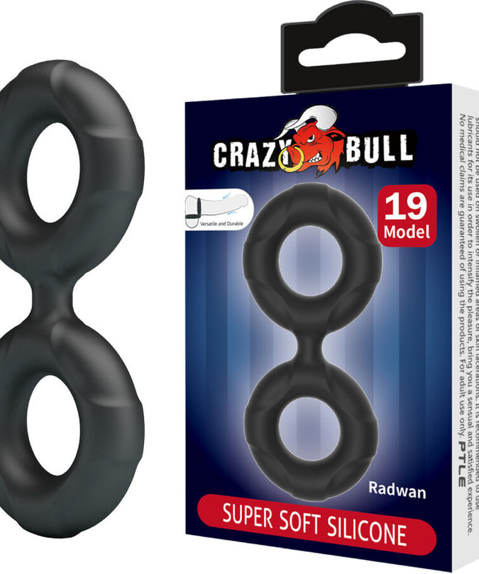 CRAZY BULL - RADWAN DUBBELE SILICONEN RING MODEL 19