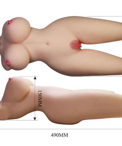 CRAZY BULL - TIFFANY REALISTIC FEMALE TORSO VAGINA AND ANAL 5.5 KG CRAZY BULL - TIFFANY REALISTIC FEMALE TORSO VAGINA AND ANAL 5.5 KG