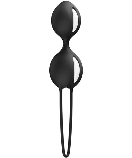 FUN FACTORY - SMARTBALLS DUO KEGEL BALLS BLACK FUN FACTORY - SMARTBALLS DUO KEGEL BALLS BLACK