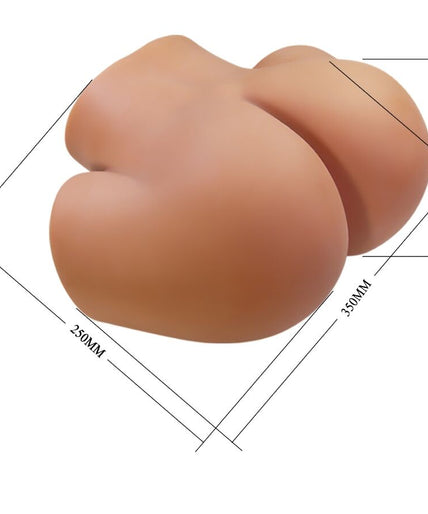 CRAZY BULL - ILANA REALISTIC FEMALE BUTT VIBRATOR AND SUCKER WITH SOUND 6.8 KG CRAZY BULL - ILANA REALISTIC FEMALE BUTT VIBRATOR AND SUCKER WITH SOUND 6.8 KG