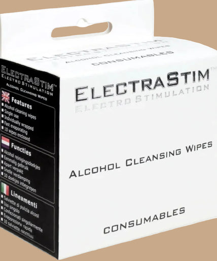 ELECTRASTIM - ALCOHOL CLEANSING WIPES 10 UNITS ELECTRASTIM - ALCOHOL CLEANSING WIPES 10 UNITS