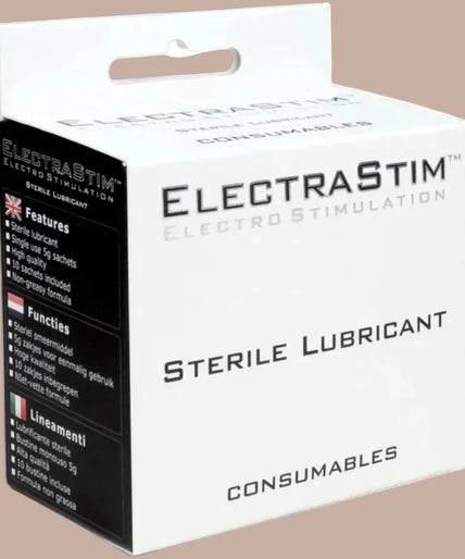 ElectraStim – Steriele Glijmiddel 10 Eenheden ElectraStim – Steriele Glijmiddel 10 Eenheden