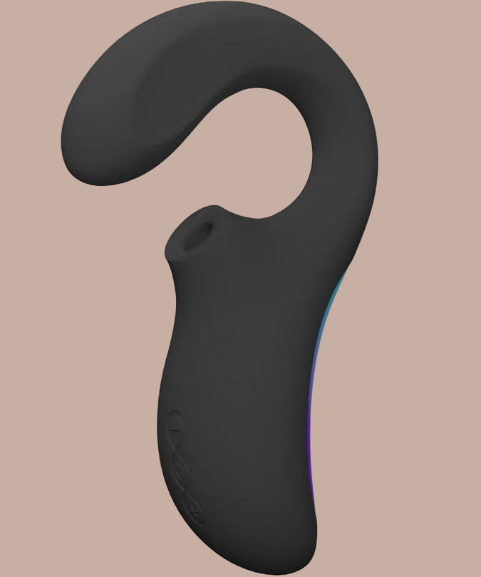 LELO – ENIGMA WAVE Drievoudige Vibratiemassager – Zwart