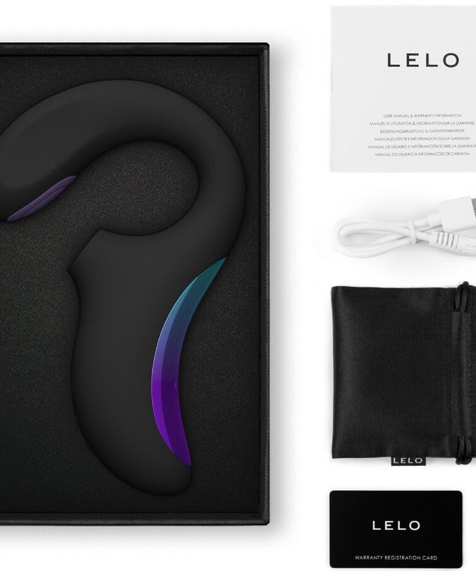 LELO – ENIGMA Dubbele Sonische G-Spot Vibrator – Zwart