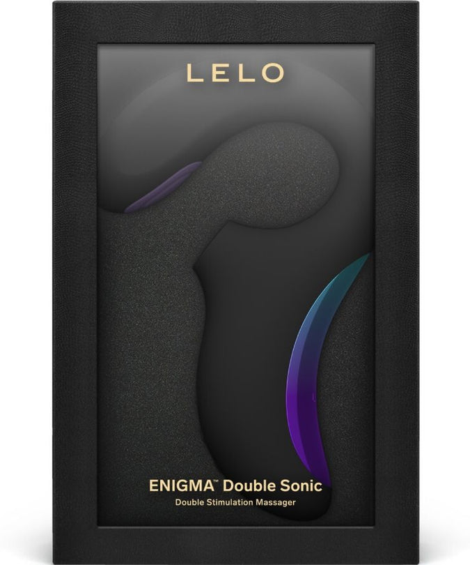 LELO – ENIGMA Dubbele Sonische G-Spot Vibrator – Zwart