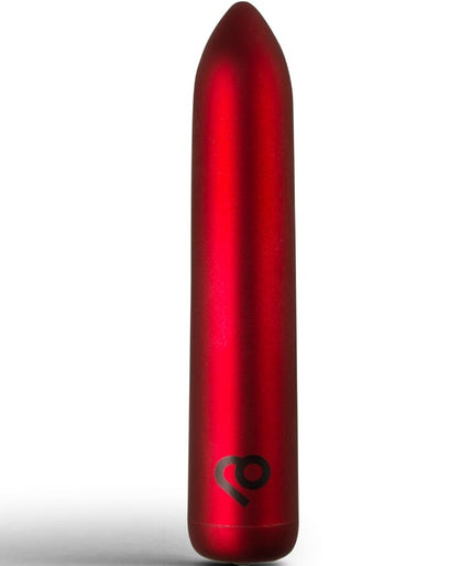 ROCKS-OFF - RECHARGEABLE VIBRATING BULLET POPPY RED ROCKS-OFF - RECHARGEABLE VIBRATING BULLET POPPY RED