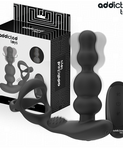 Addicted Toys – Rotating Prostate Massager with Remote Control Addicted Toys – Rotating Prostate Massager with Remote Control