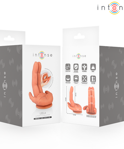 INTENSE - LEELA G-SPOT STIMULATOR FLEXIBLE HAND 12.6 CM INTENSE - LEELA G-SPOT STIMULATOR FLEXIBLE HAND 12.6 CM