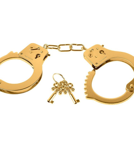 FETISH FANTASY GOLD - METAL CUFFS FETISH FANTASY GOLD - METAL CUFFS