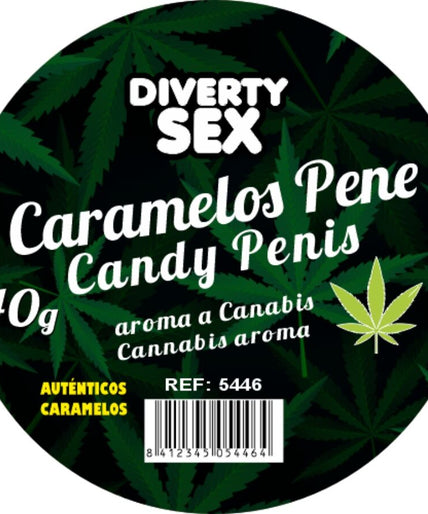 DIABLO GOLOSO - 20 CANNABIS AROMA PENIS CANDIES DIABLO GOLOSO - 20 CANNABIS AROMA PENIS CANDIES