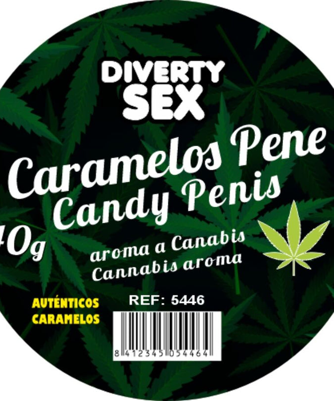 DIABLO GOLOSO - 20 CANNABIS AROMA PENIS SNOEPJES