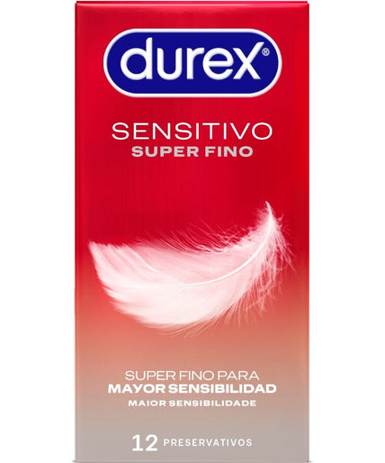 DUREX - SUPER DUN GEVOELIG 12 STUKS DUREX - SUPER DUN GEVOELIG 12 STUKS