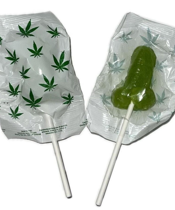 DIABLO GOLOSO - 1 PENIS LOLLIPOP CANNABIS AROMA