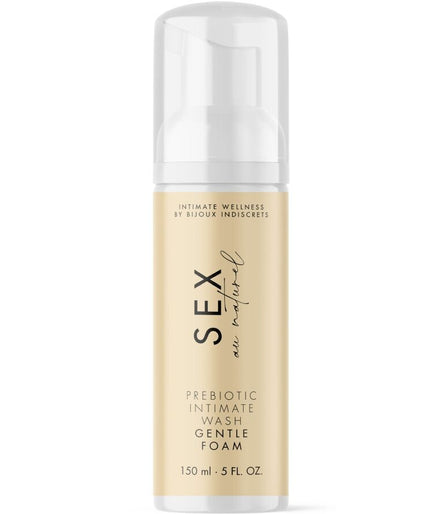 BIJOUX INDISCRETS - SEX AU NATUREL PREBIOTIC INTIMATE GEL WITH FOAM 150 ML BIJOUX INDISCRETS - SEX AU NATUREL PREBIOTIC INTIMATE GEL WITH FOAM 150 ML