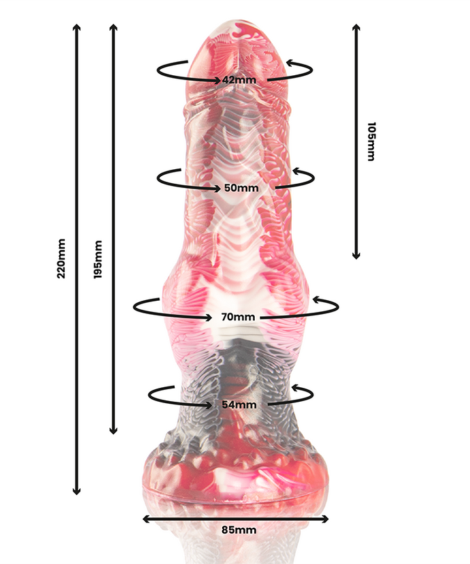 Epic – Helios Dildo With Testicles Heat And Ecstasy