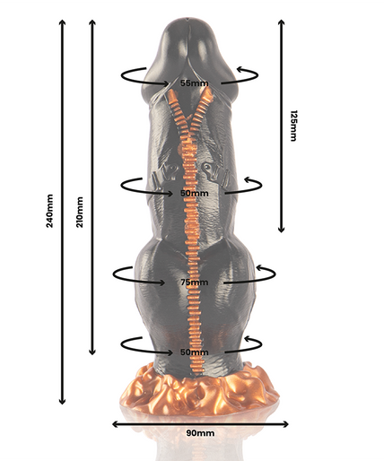 EPIC - DEIMOS DILDO POWER OF ECSTASY EPIC - DEIMOS DILDO POWER OF ECSTASY
