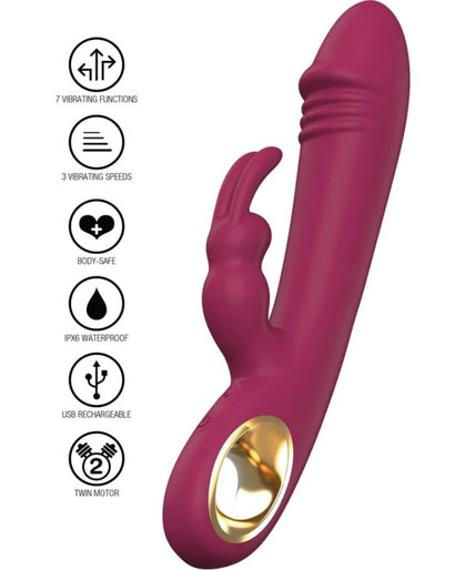 TOYJOY - TAYGETA RABBIT VIBRATOR TOYJOY - TAYGETA RABBIT VIBRATOR