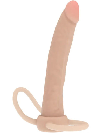GET REAL - DOUBLE TROUBLE SILICONE ANAL PENETRATOR 16 CM GET REAL - DOUBLE TROUBLE SILICONE ANAL PENETRATOR 16 CM