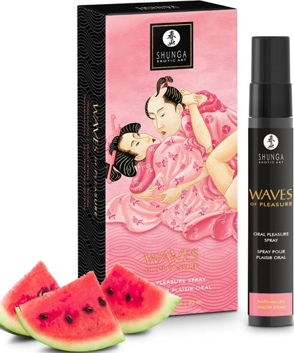 SHUNGA - WAVES PLEASURE SPRAY ORAL SEDUCTIVE WATERMELON 20 ML SHUNGA - WAVES PLEASURE SPRAY ORAL SEDUCTIVE WATERMELON 20 ML