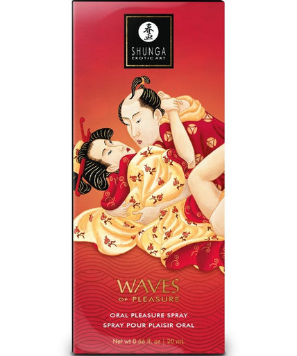 SHUNGA - WAVES PLEASURE SPRAY ORAL SEDUCTIVE STRAWBERRY 20 ML SHUNGA - WAVES PLEASURE SPRAY ORAL SEDUCTIVE STRAWBERRY 20 ML