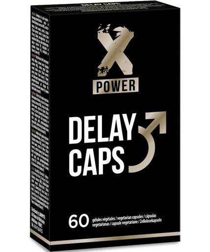 XPOWER - DELAY CAPS VERTRAAGDE EJACULATIE 60 CAPSULES XPOWER - DELAY CAPS VERTRAAGDE EJACULATIE 60 CAPSULES