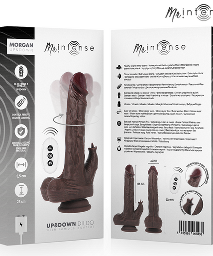 MR INTENSE - MORGAN REALISTIC MULTIFUNCTION DOLL WITH VIBRATION AND UP AND DOWN REMOTE CONTROL 23 CM -O- 3.5 CM MR INTENSE - MORGAN REALISTIC MULTIFUNCTION DOLL WITH VIBRATION AND UP AND DOWN REMOTE CONTROL 23 CM -O- 3.5 CM