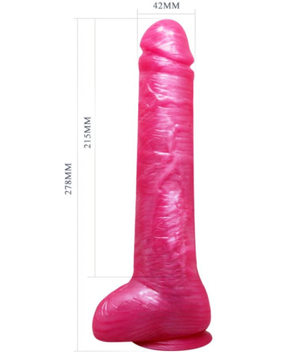 Baile – Realistic Pink Dildo with Suction Cup Baile – Realistic Pink Dildo with Suction Cup