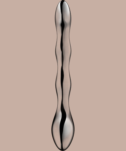 Satisfyer Cosmic Crest 2 – Stainless Steel Double-Ended Dildo Satisfyer Cosmic Crest 2 – Stainless Steel Double-Ended Dildo