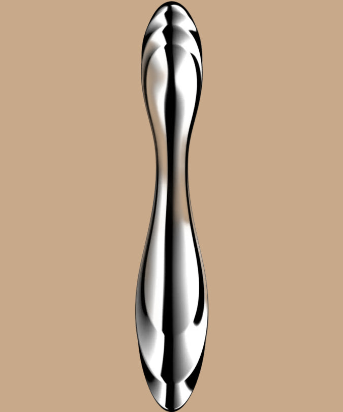 Satisfyer Pure Gravity 2 – Stainless Steel Double-Ended Dildo