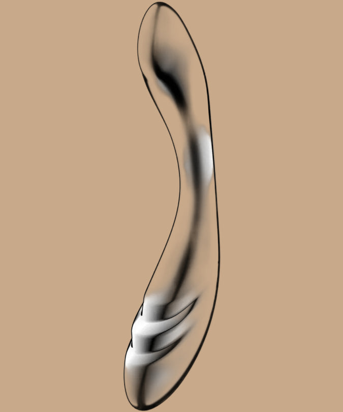 Satisfyer Pure Gravity 3 – Stainless Steel Double-Ended Dildo
