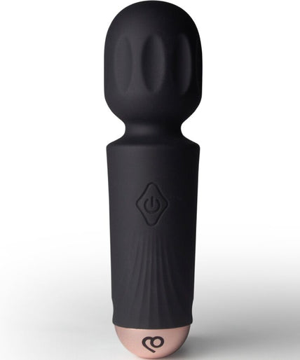 ROCKS-OFF - MINI RECHARGEABLE WAND 16 FUNCTIONS BLACK TULIP ROCKS-OFF - MINI RECHARGEABLE WAND 16 FUNCTIONS BLACK TULIP
