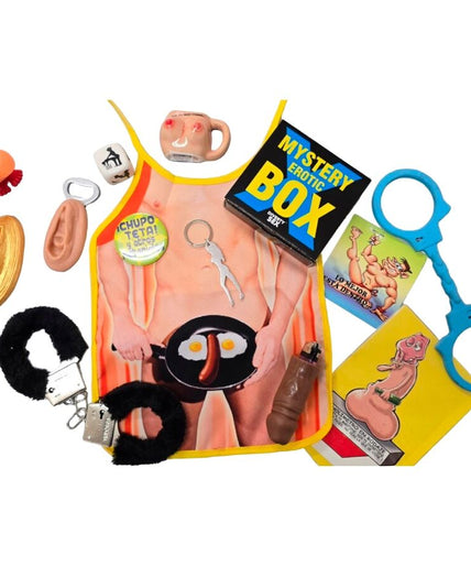 DIABLO PICANTE - MYSTERY EROTIC BOX FOR HIM 10 X 10 DIABLO PICANTE - MYSTERY EROTIC BOX FOR HIM 10 X 10