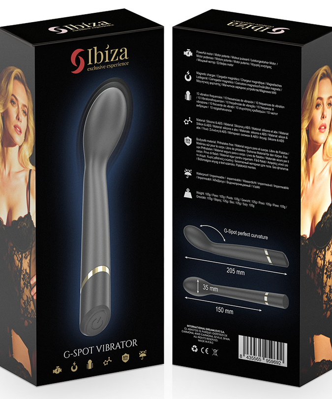 IBIZA - G-SPOT VIBRATOR 10 VIBRATIONS RECHARGEABLE