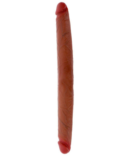 GET REAL - DOUBLE-ENDED SILICONE DILDO CARAMEL 40 CM GET REAL - DOUBLE-ENDED SILICONE DILDO CARAMEL 40 CM
