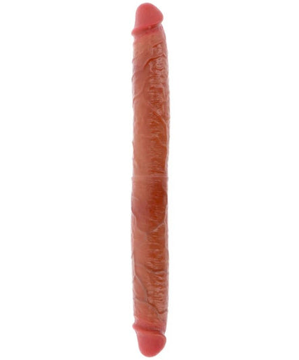 GET REAL - DOUBLE-ENDED SILICONE DILDO CARAMEL 46 CM GET REAL - DOUBLE-ENDED SILICONE DILDO CARAMEL 46 CM